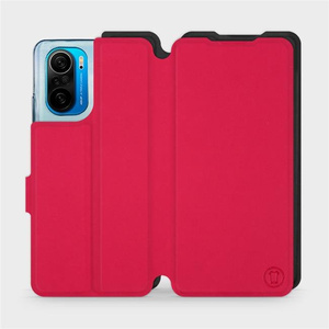 Hülle für Xiaomi POCO F3 - Farbe Rot mit Schwarz