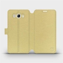Hülle für Samsung Galaxy J7 2016 - Farbe Gold&Gray