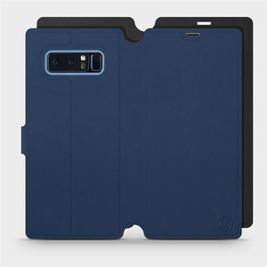 Hülle für Samsung Galaxy Note 8 - Farbe Marine mit Schwarz