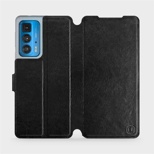 Hülle für Motorola Edge 20 Pro - Farbe Black&Orange