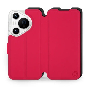 Hülle für Huawei Pura 70 Pro - Farbe Rot mit Schwarz