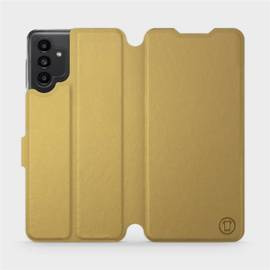 Hülle für Samsung Galaxy A13 5G - Farbe Gold&Orange