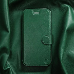 Hülle für Motorola Moto G30 - Farbe Green Leather