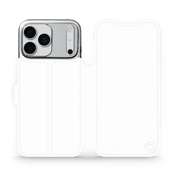 Hülle für Apple iPhone 17 Pro Max - Farbe White&Orange