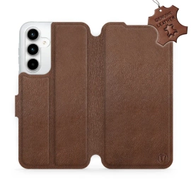 Hülle für Samsung Galaxy A35 5G - Farbe Brown Leather