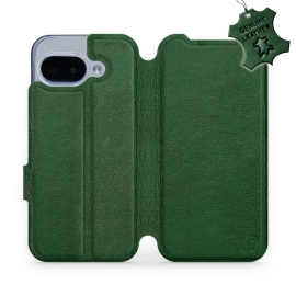 Hülle für Google Pixel 9A - Farbe Green Leather