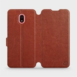 Hülle für Xiaomi Redmi 8A - Farbe Brown&Gray