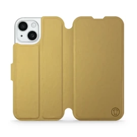 Hülle für Apple iPhone 15 - Farbe Gold&Gray