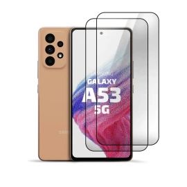 2er Set Panzerglas Clear für Samsung Galaxy A53 5G