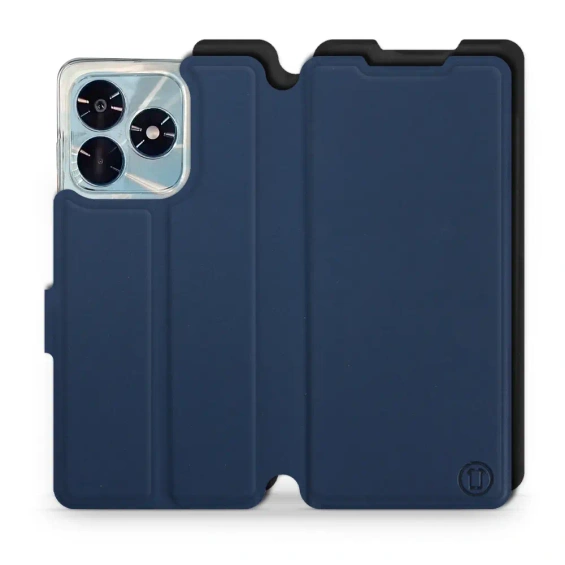 Hülle für Huawei Honor X5c Plus - Farbe Marine mit Schwarz