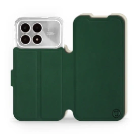 Hülle für Xiaomi Poco F8 Pro - Farbe Grün mit Platin