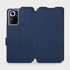 Hülle für Xiaomi Redmi Note 10 pro - Farbe Marine mit Schwarz