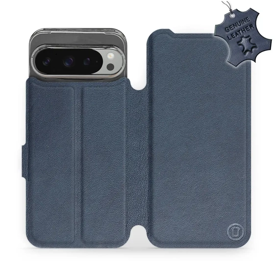 Hülle für Google Pixel 9 Pro XL - Farbe Blue Leather