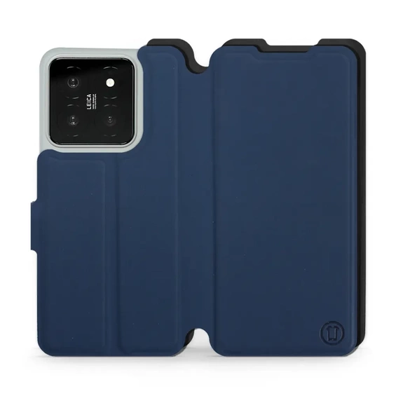 Hülle für Xiaomi 14 - Farbe Marine mit Schwarz
