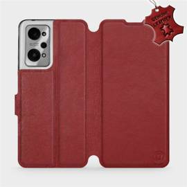 Hülle für Realme GT 2 - Farbe Dark Red Leather
