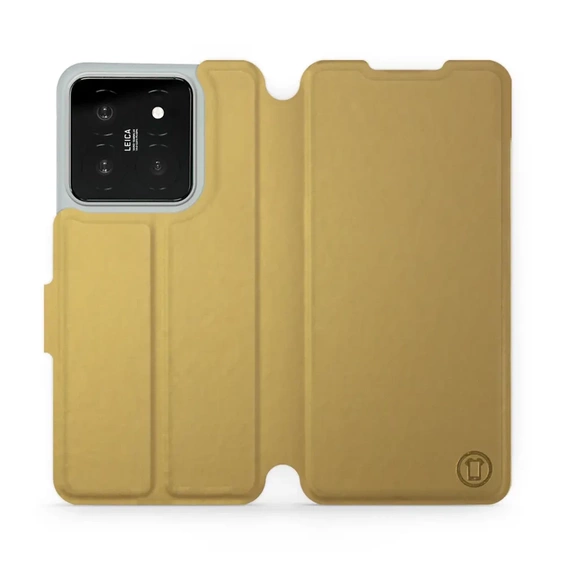 Hülle für Xiaomi 14 - Farbe Gold&Orange