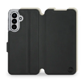 Hülle für Samsung Galaxy A17 5G - Farbe Schwarz mit Platin