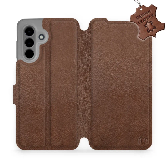 Hülle für Samsung Galaxy A36 5G - Farbe Brown Leather