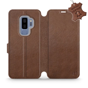 Hülle für Samsung Galaxy S9 Plus - Farbe Brown Leather