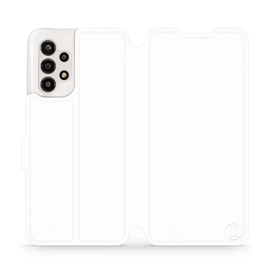 Hülle für Samsung Galaxy A13 4G - Farbe White&Orange
