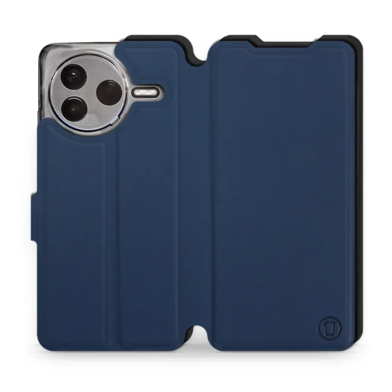 Hülle für Xiaomi POCO F7 Pro 5G - Farbe Marine mit Schwarz