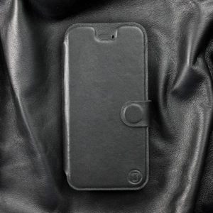 Hülle für Apple iPhone 6s - Farbe Black Leather