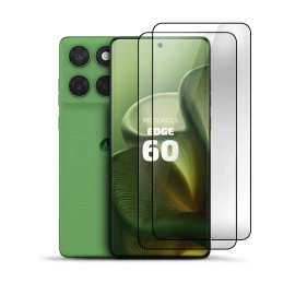 2er Set Panzerglas Clear für Motorola Edge 60