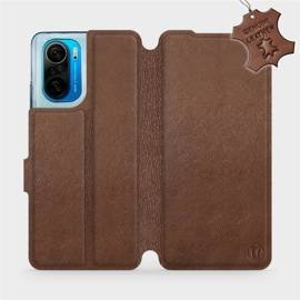 Hülle für Xiaomi POCO F3 - Farbe Brown Leather