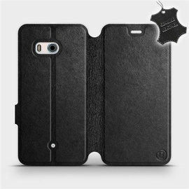 Hülle für HTC U11 - Farbe Black Leather