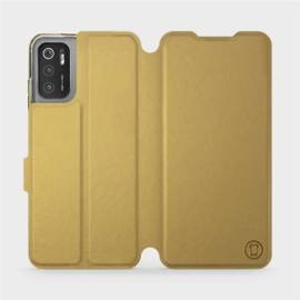 Hülle für Xiaomi Poco M3 Pro 5G - Farbe Gold&Gray