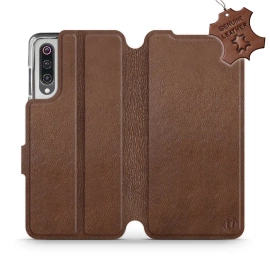 Hülle für Xiaomi Mi 9 - Farbe Brown Leather
