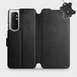 Hülle für Xiaomi Mi Note 10 Lite - Farbe Black Leather