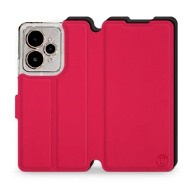 Hülle für Realme 15 5G - Farbe Rot mit Schwarz