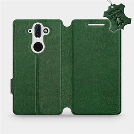 Hülle für Nokia 8 Sirocco - Farbe Green Leather