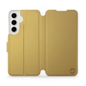 Hülle für Samsung Galaxy S24 Plus - Farbe Gold&Orange