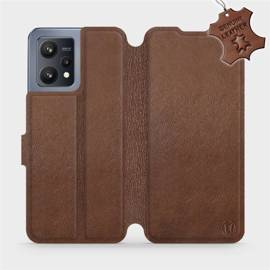 Hülle für Realme 9 - Farbe Brown Leather