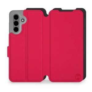 Hülle für Samsung Galaxy A36 5G - Farbe Rot mit Schwarz