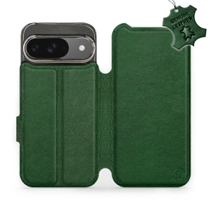 Hülle für Google Pixel 9 - Farbe Green Leather