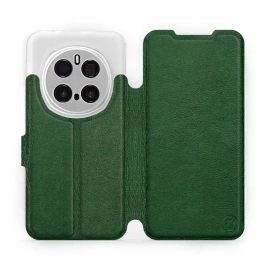 Hülle für Huawei Honor Magic7 Pro 5G - Farbe Green Leather