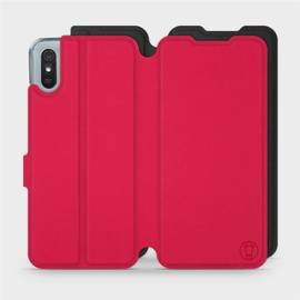 Hülle für Xiaomi Redmi 9A - Farbe Rot mit Schwarz