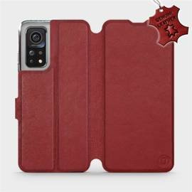 Hülle für Xiaomi Mi 10T - Farbe Dark Red Leather