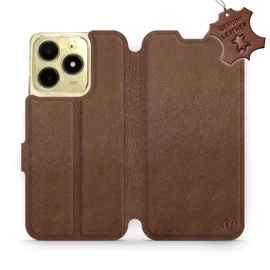 Hülle für Realme C61 - Farbe Brown Leather