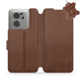 Hülle für Xiaomi 13T Pro - Farbe Brown Leather
