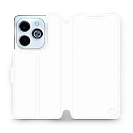 Hülle für Infinix HOT 40i - Farbe White&Gray