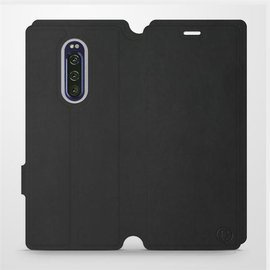 Hülle für Sony Xperia 1 - Farbe Schwarz mit Schwarz