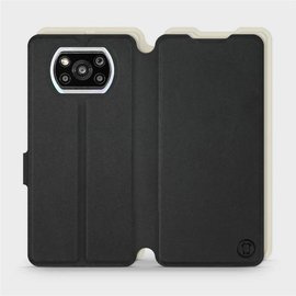 Hülle für Xiaomi POCO X3 Pro - Farbe Schwarz mit Platin