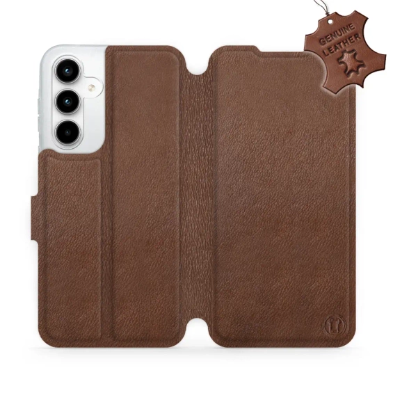 Hülle für Samsung Galaxy A35 5G - Farbe Brown Leather