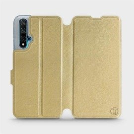 Hülle für Huawei Nova 5T - Farbe Gold&Orange