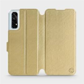 Hülle für Realme 7 - Farbe Gold&Orange