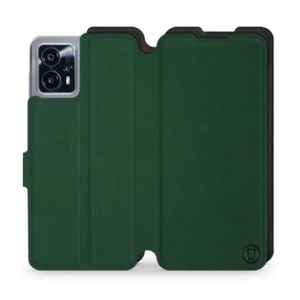 Hülle für Motorola Moto G13 - Farbe Grün mit Schwarz